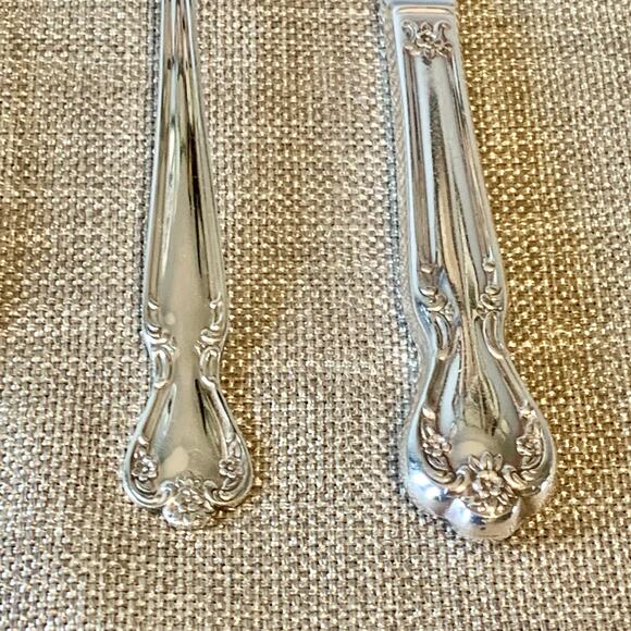 Rogers & Bros DAYBREAK ELEGANT LADY 5 Piece Place Setting Flatware Silverplated - Picture 5 of 13